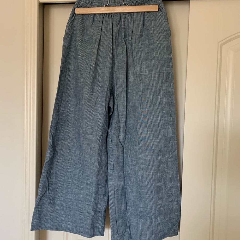 Curator SF Elastic Waist Wide Leg Pants